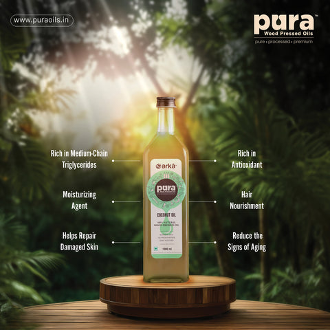 Wood Pressed Coconut Oil