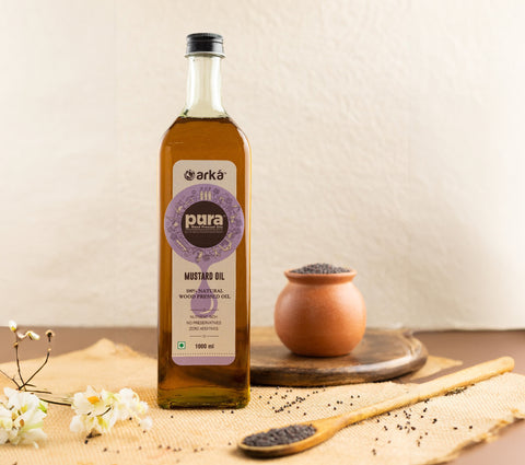 Wood Pressed Mustard Oil