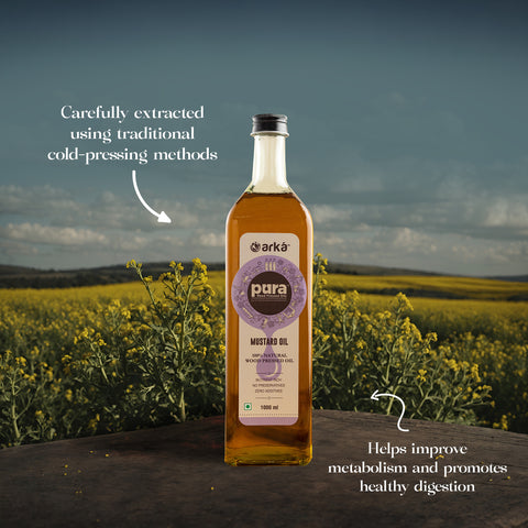 Wood Pressed Mustard Oil
