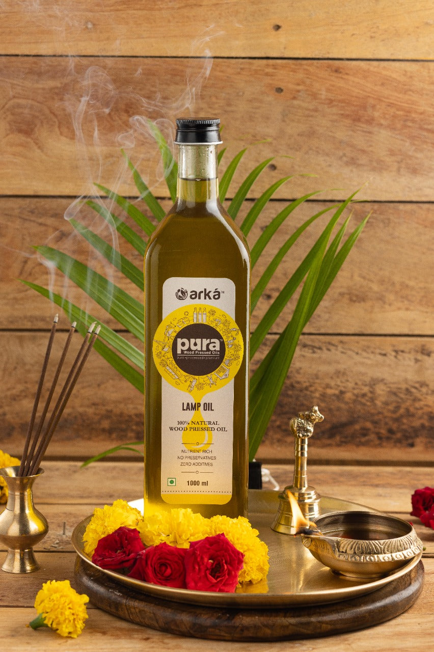 Organic Cold Pressed Lamp Oil Pura Oils India puraoils