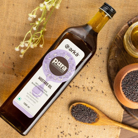 Wood Pressed Mustard Oil