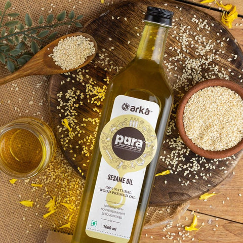 Wood Pressed Sesame Oil