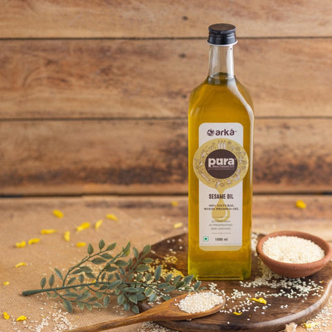 Wood Pressed Sesame Oil